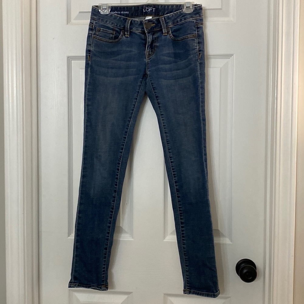 Ann Taylor LOFT Skinny Jeans 00 Petite Women’s
